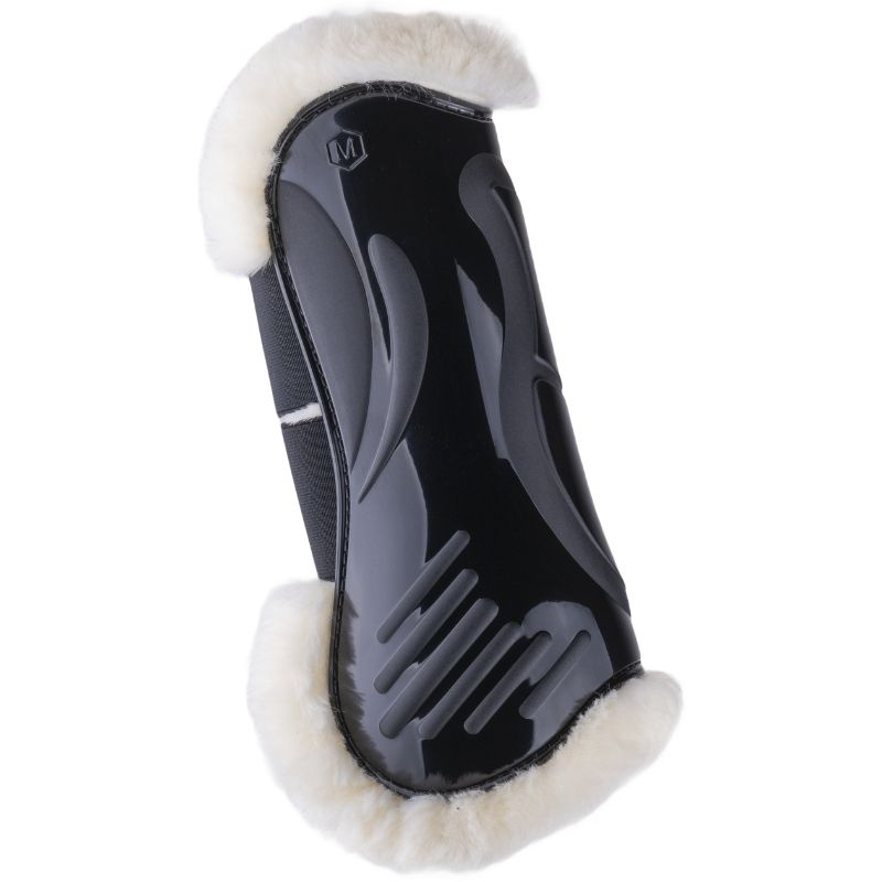 Senebelegg Vibe Velcro Fluffy Svart
