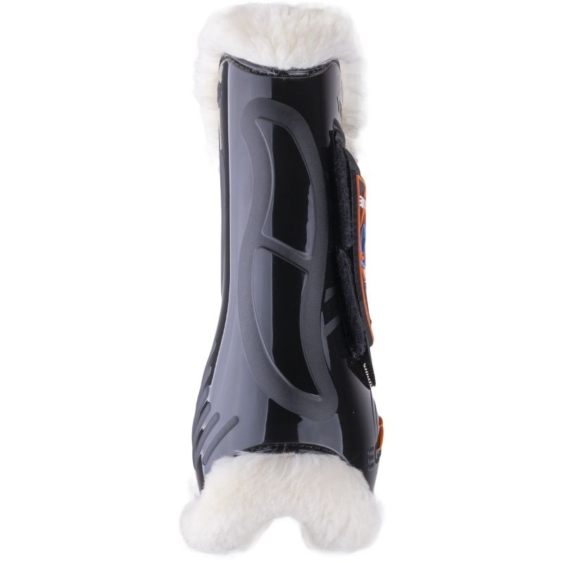 Senebelegg Vibe Velcro Fluffy Svart
