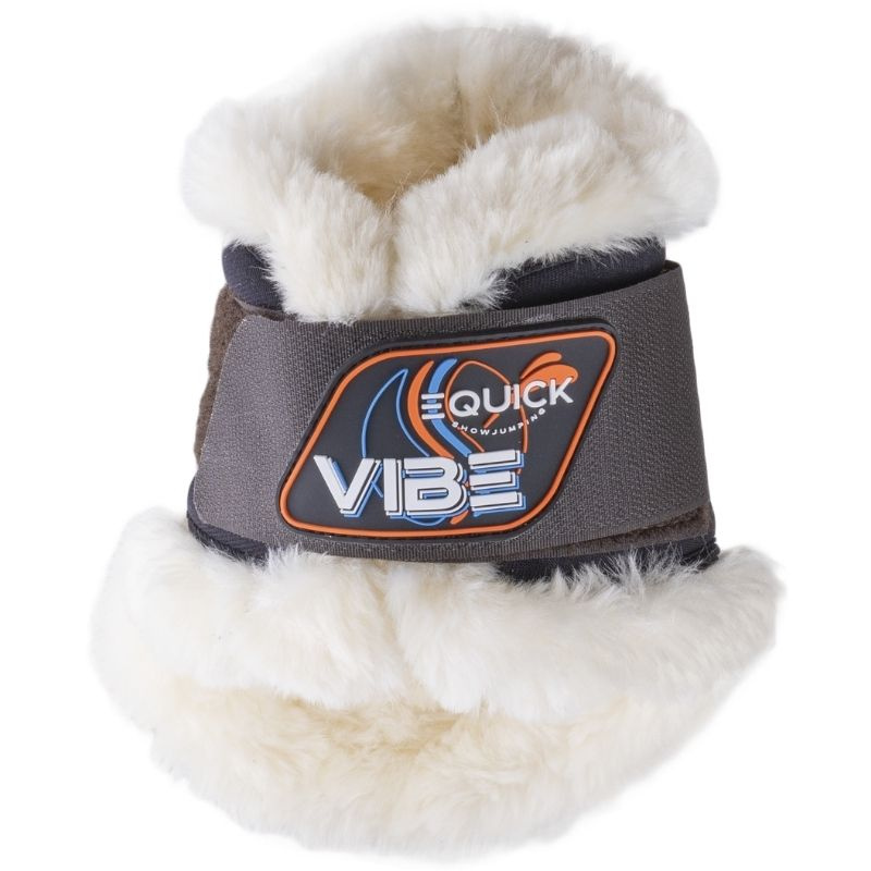 Stryksokker Vibe Velcro Fluffy Brun