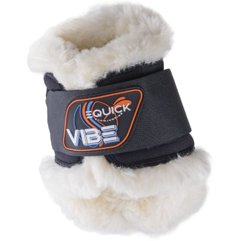 Stryksokker Vibe Velcro Fluffy Svart
