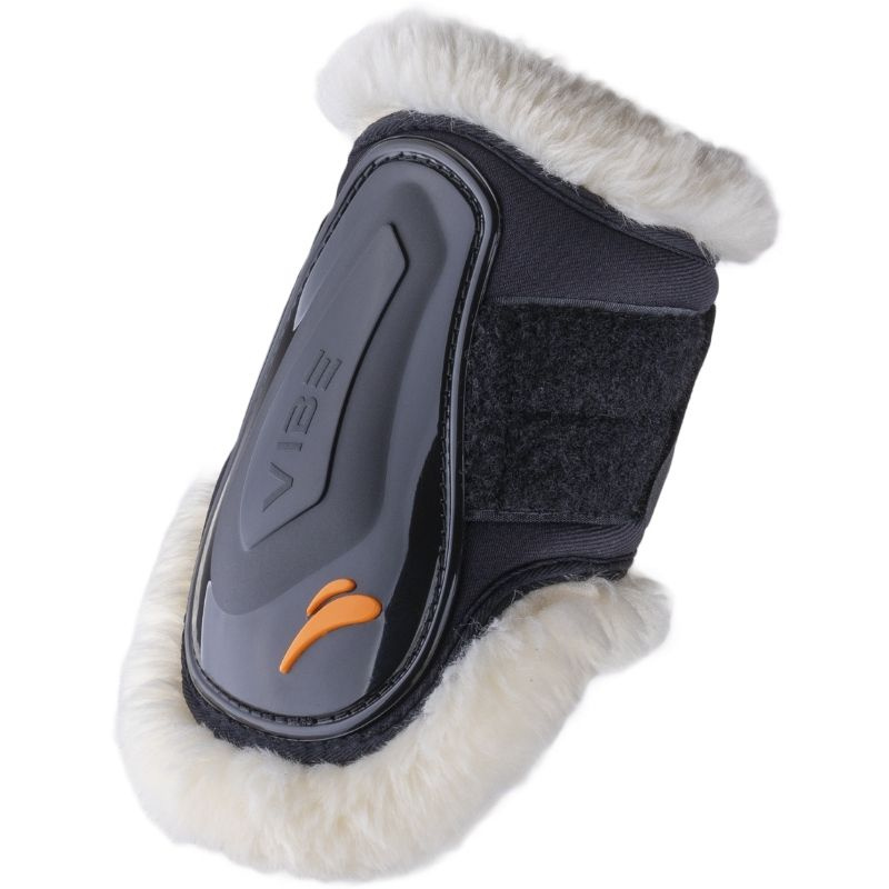 Stryksokker Vibe Velcro Fluffy Svart