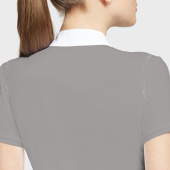 Konkurransetopp Leia Crystal SS Lysegrå Konkurransetopp Leia Crystal SS Lysegrå