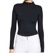 Funksjonstrøye Amber 1/2 Zip Svart Funksjonstrøye Amber 1/2 Zip Svart