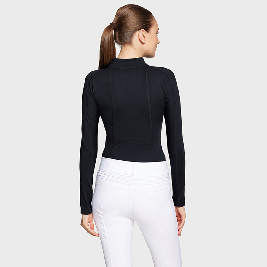 Funksjonstrøye Amber 1/2 Zip Svart