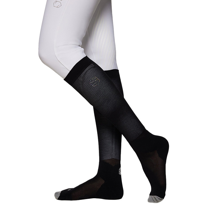 Ridesokker Balzane Soft Air Svart