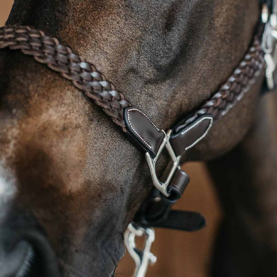 Lærgrime Plaited WBD Brun