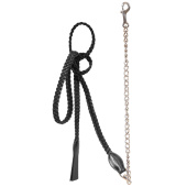 Leietau med Kjede Plaited Working Collection Svart Leietau med Kjede Plaited Working Collection Svart
